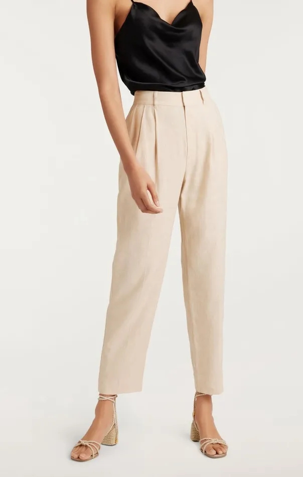 Cinq Sept Arlene Pant Khaki Women Pants