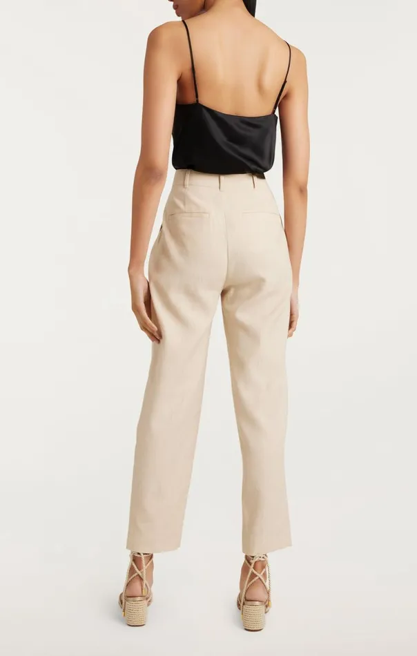 Cinq Sept Arlene Pant Khaki Women Pants