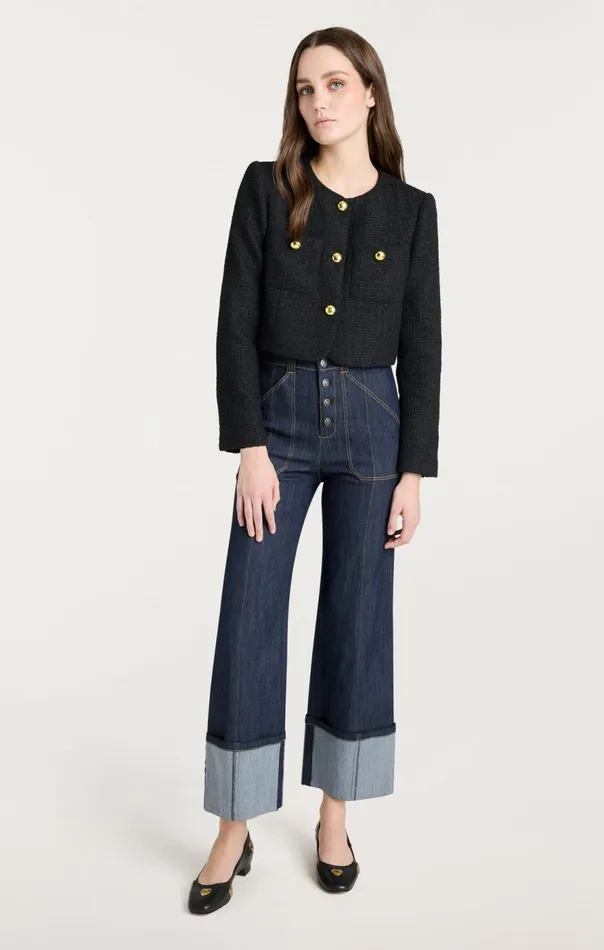 Cinq Sept Auden Jacket Black Women Jackets