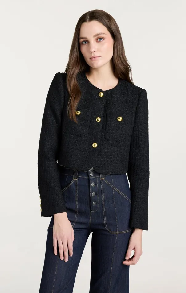 Cinq Sept Auden Jacket Black Women Jackets