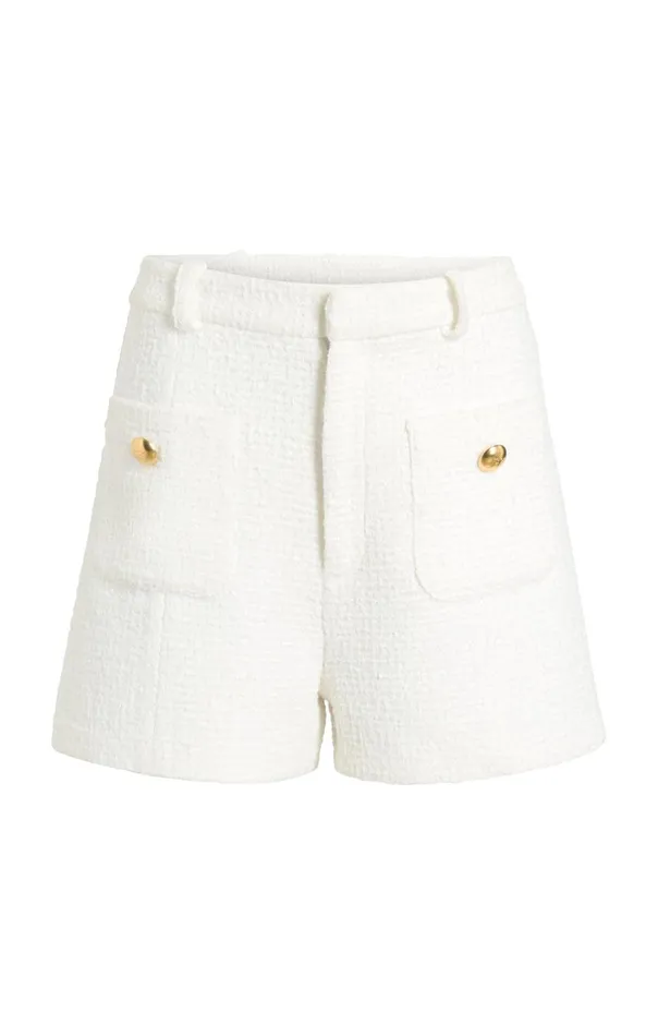 Cinq Sept Auden Short White Women Shorts