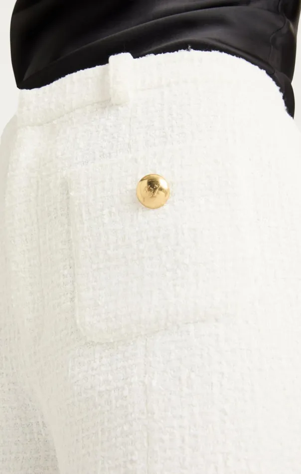 Cinq Sept Auden Short White Women Shorts