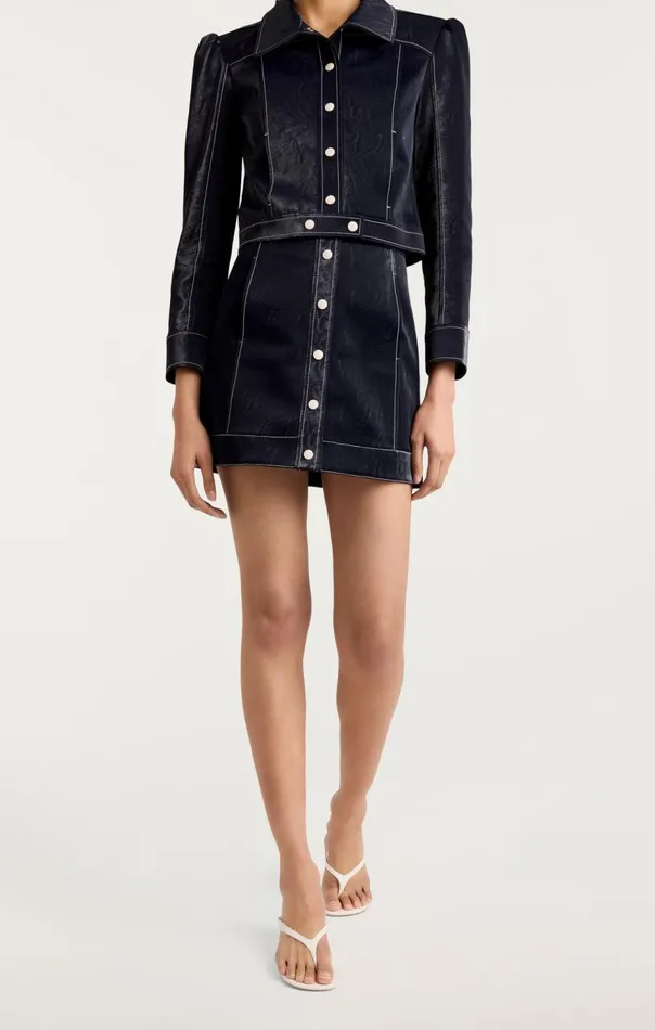 Cinq Sept Ciara Skirt Navywhite Women Skirts