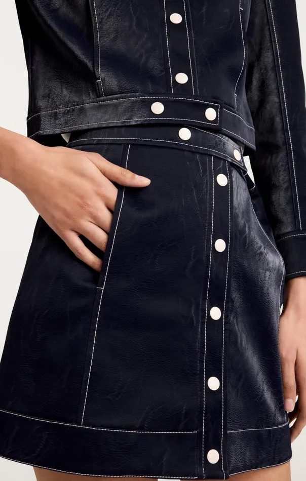 Cinq Sept Ciara Skirt Navywhite Women Skirts