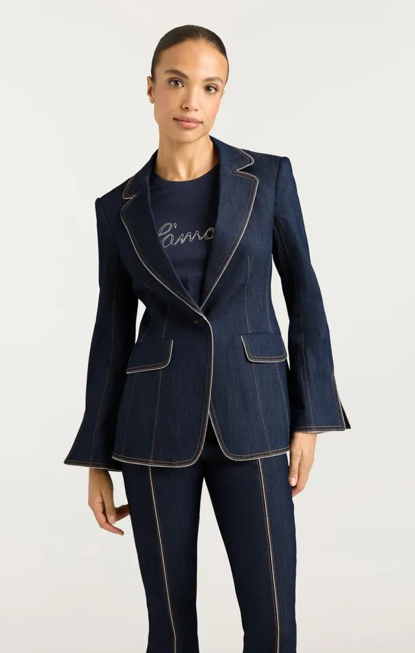 Cinq Sept Danicka Blazer Indigo Women Denim