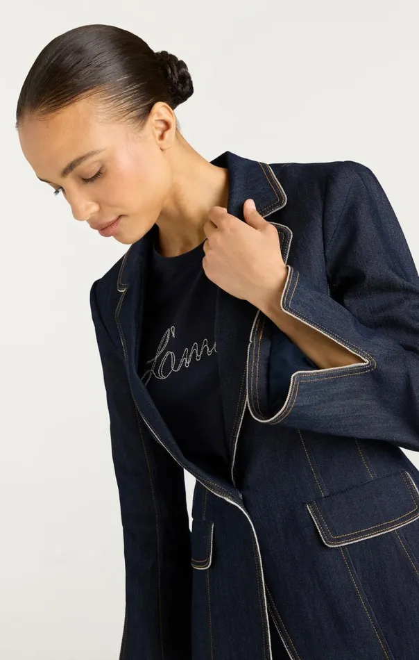 Cinq Sept Danicka Blazer Indigo Women Denim