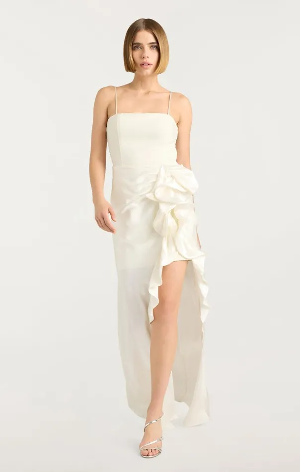 Cinq Sept Drina Gown Ivory Women Cocktail and Evening
