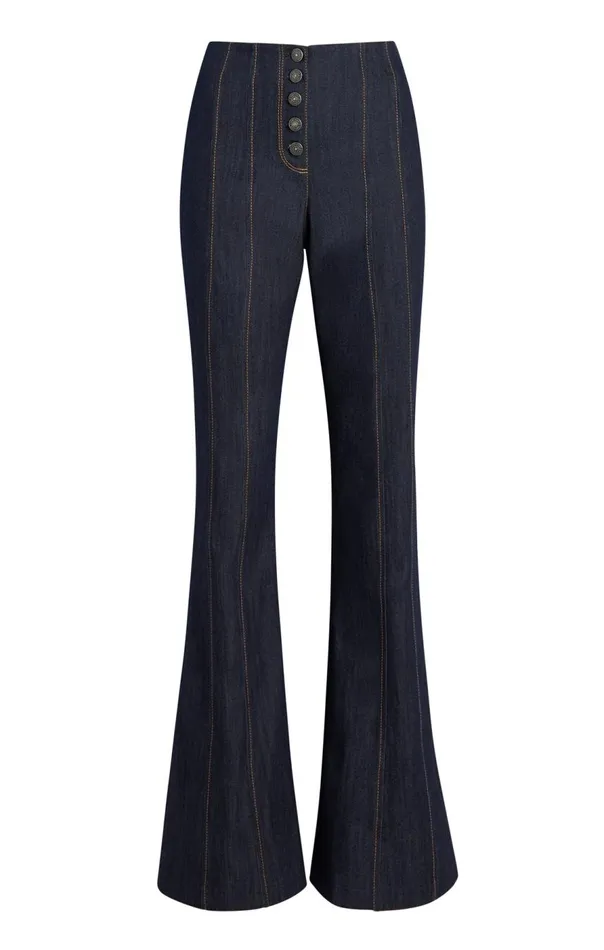 Cinq Sept Indigo Carolina Pant Indigo Women Pants
