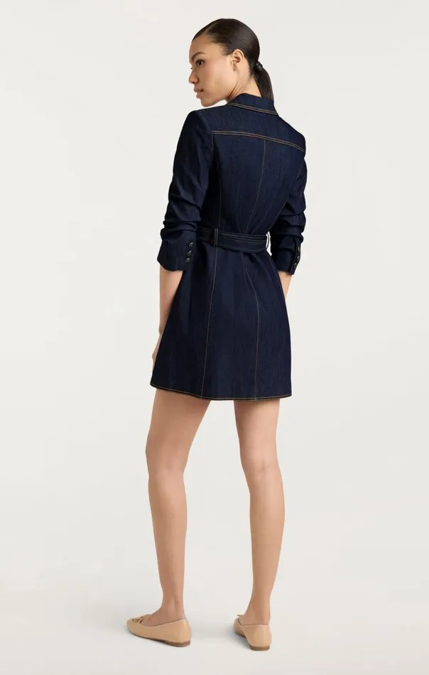 Cinq Sept Jenessa Dress Indigo Women Mini