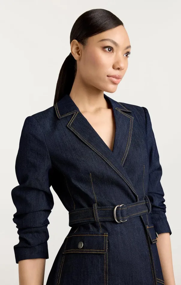 Cinq Sept Jenessa Dress Indigo Women Mini