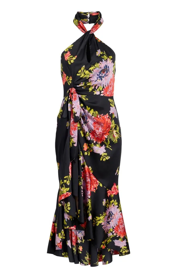 Cinq Sept Josie Dress Blackmulti Women Midi