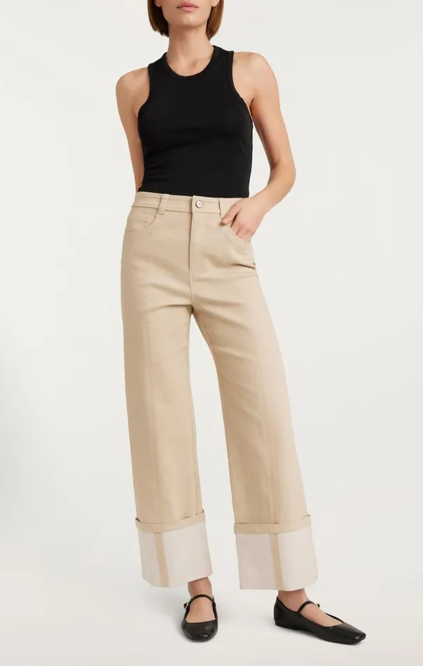 Cinq Sept Kaia Pant Khaki Women Pants