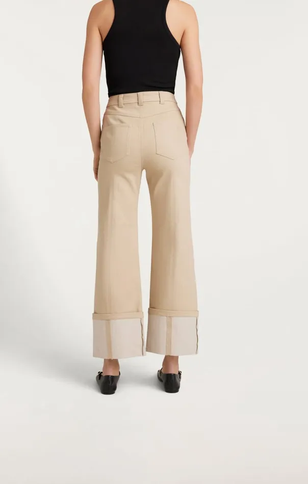 Cinq Sept Kaia Pant Khaki Women Pants