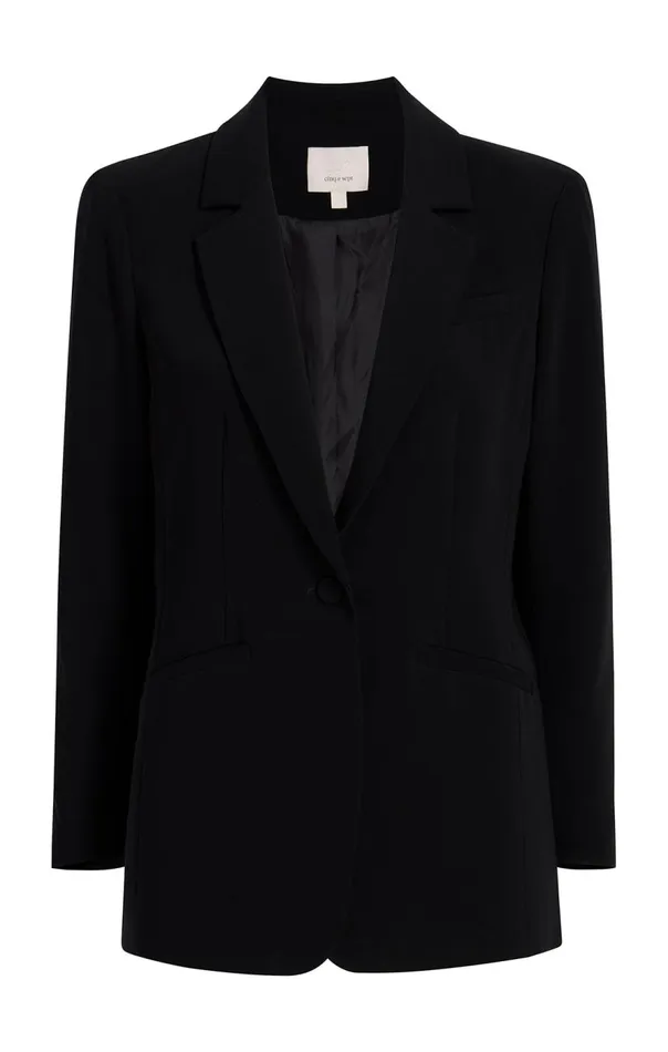 Cinq Sept Karlie Blazer Black Women Jackets