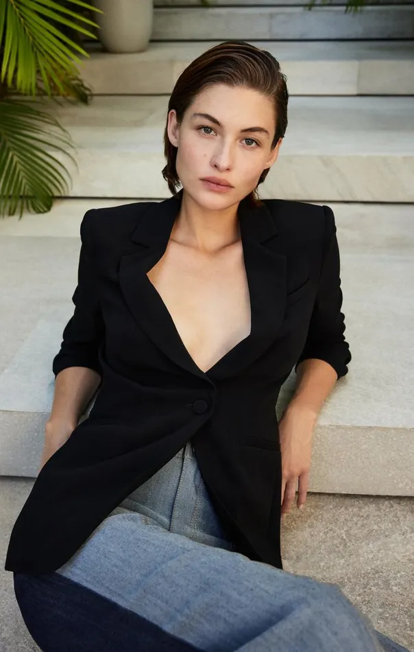 Cinq Sept Karlie Blazer Black Women Jackets