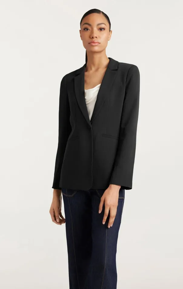 Cinq Sept Karlie Blazer Black Women Jackets