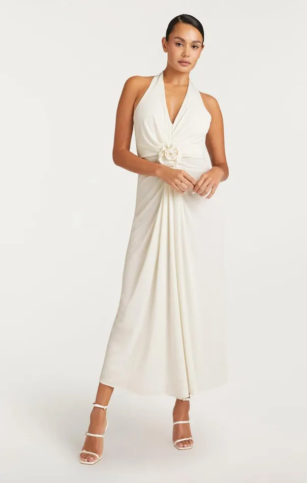 Cinq Sept Kathleen Dress Ivory Women Cocktail and Evening