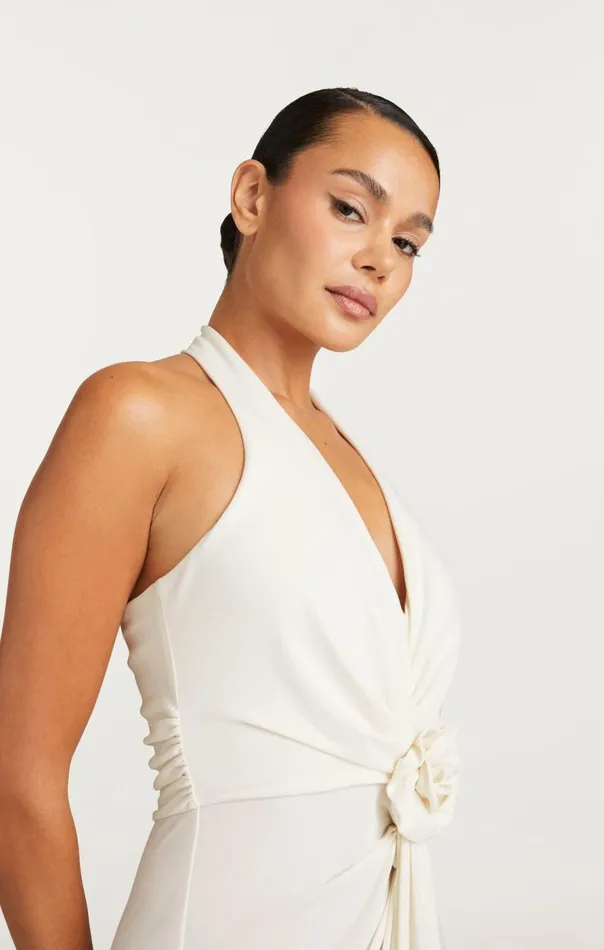 Cinq Sept Kathleen Dress Ivory Women Cocktail and Evening