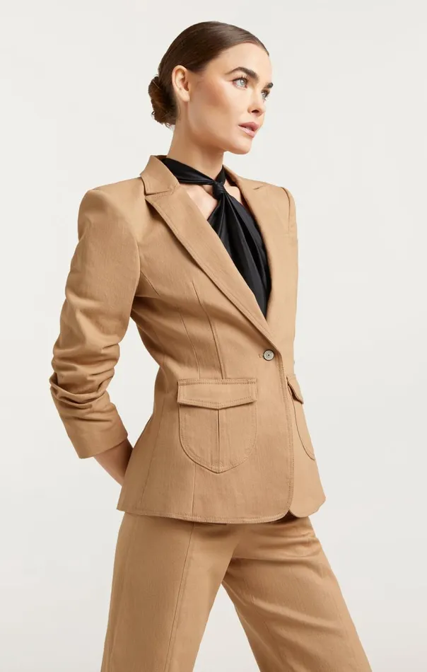 Cinq Sept Louisa Jacket Sahara Women Blazers