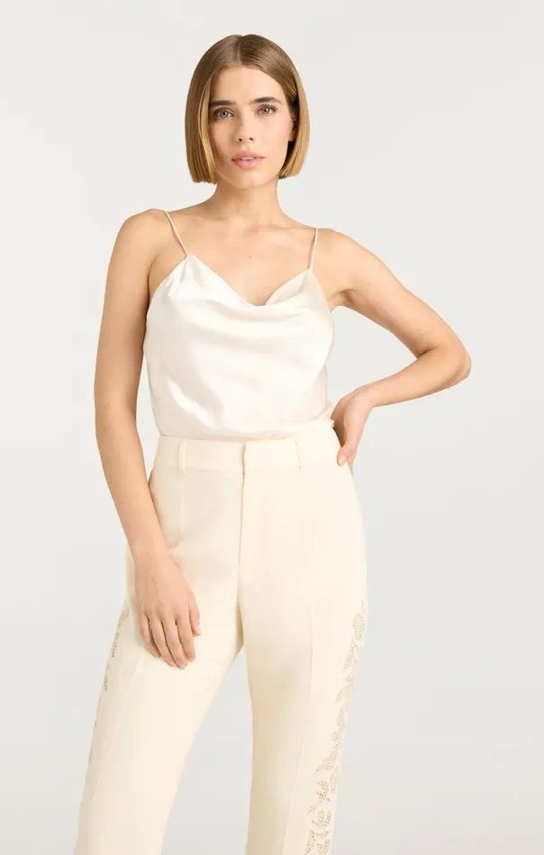 Cinq Sept Marta Cami Gardenia Women Tank Tops and Camisoles