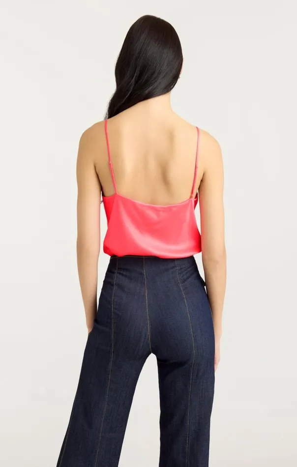 Cinq Sept Marta Cami Neoncoral Women Tank Tops and Camisoles
