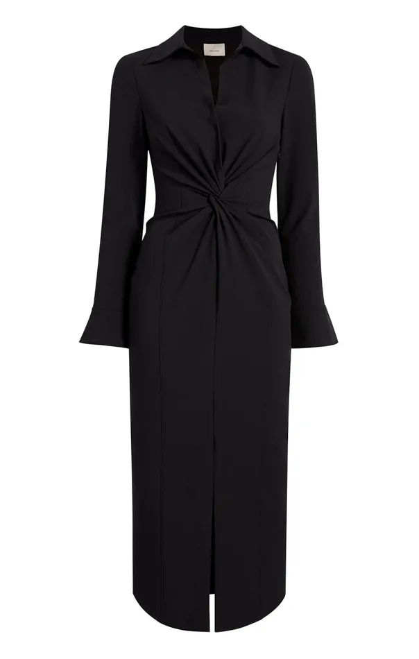 Cinq Sept Midi Mckenna Dress Black Women Midi
