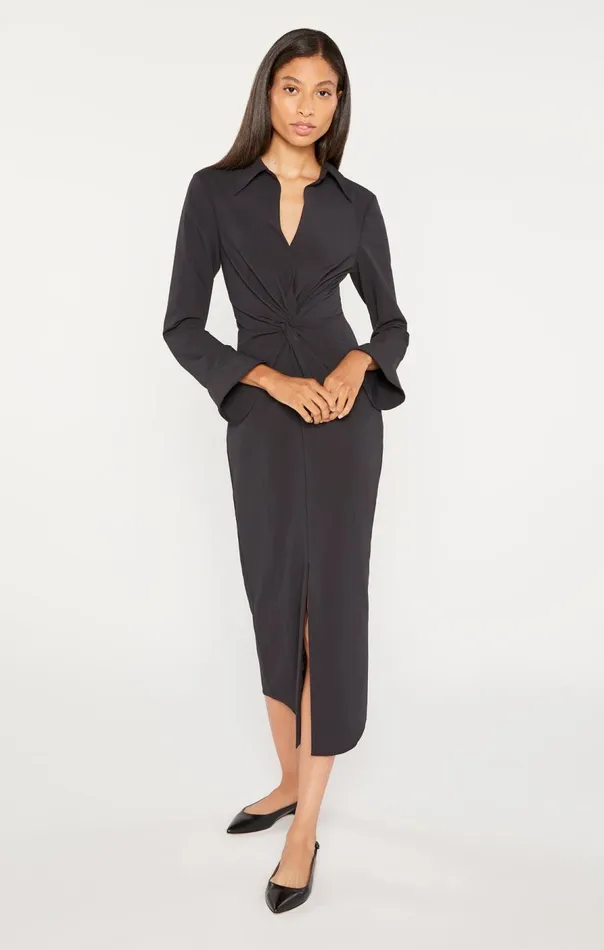 Cinq Sept Midi Mckenna Dress Black Women Midi