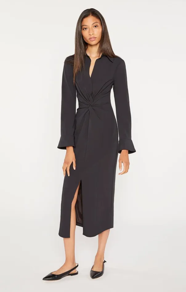 Cinq Sept Midi Mckenna Dress Black Women Midi