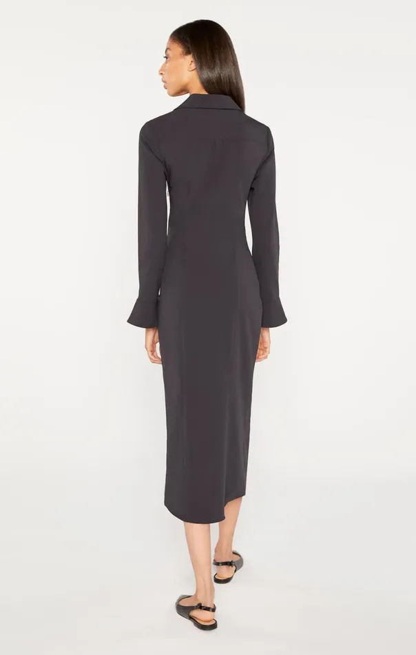 Cinq Sept Midi Mckenna Dress Black Women Midi