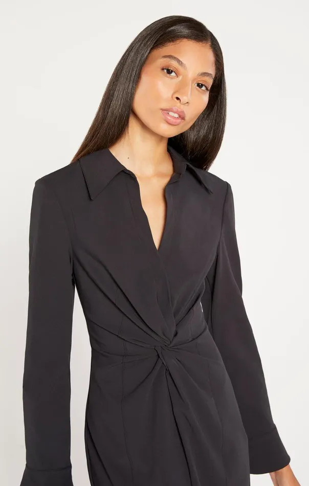 Cinq Sept Midi Mckenna Dress Black Women Midi