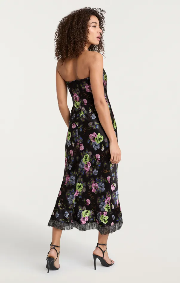 Cinq Sept Midnight Bloom Elise Dress Midnightmulti Women Cocktail and Evening