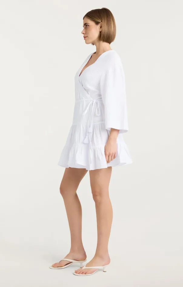 Cinq Sept Mini Torey Dress White Women Mini