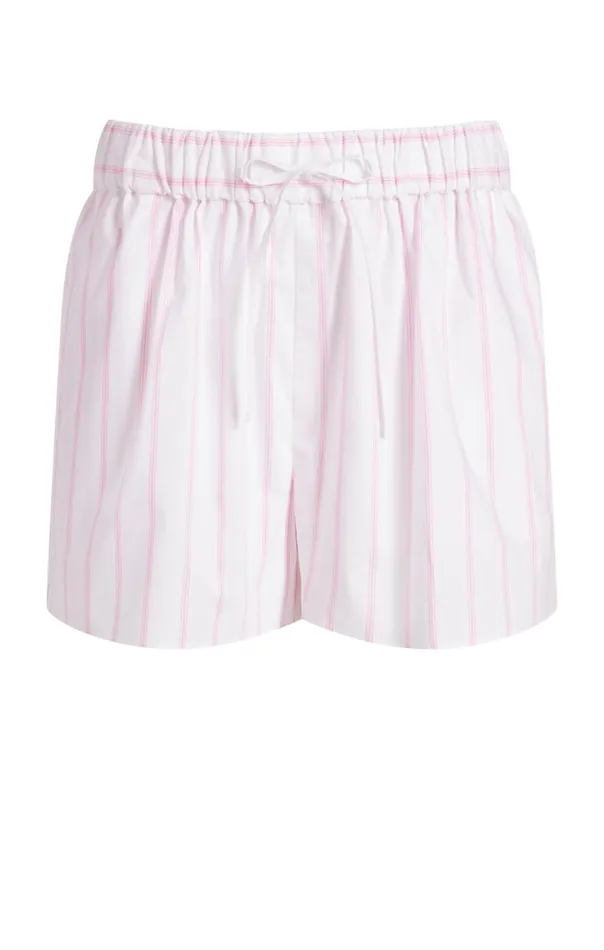 Cinq Sept Sammy Stripe Jacques Short Whitebubblegum Women Coverups