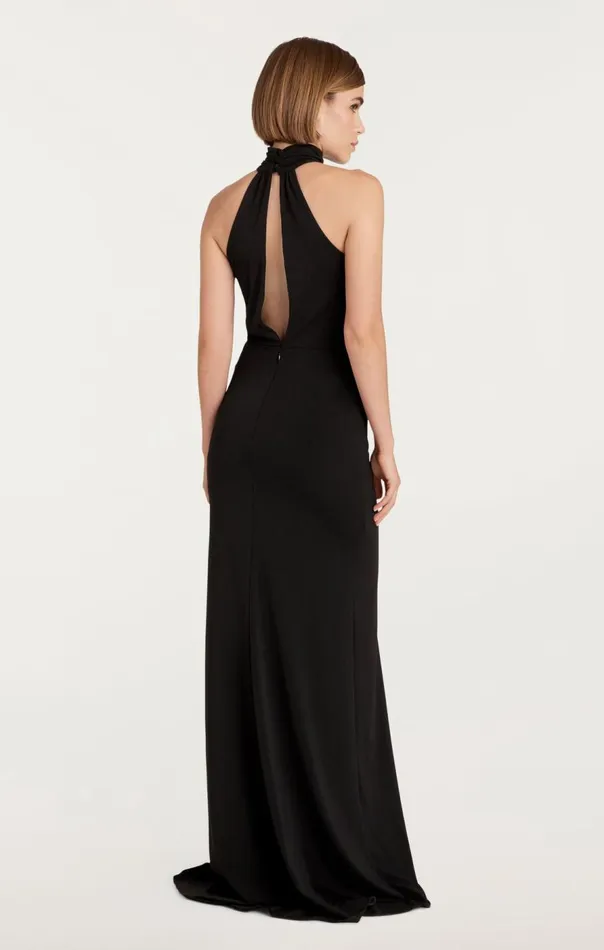Cinq Sept Sandry Gown Black Women Cocktail and Evening