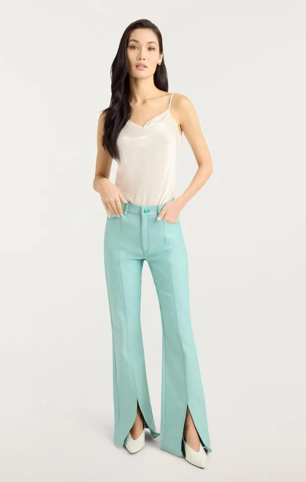 Cinq Sept Shanis Pant Lightmarinegreen Women Pants