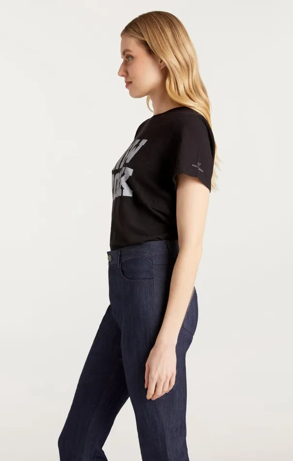 Cinq Sept Soho New York Tee Blackwhite Women Tees