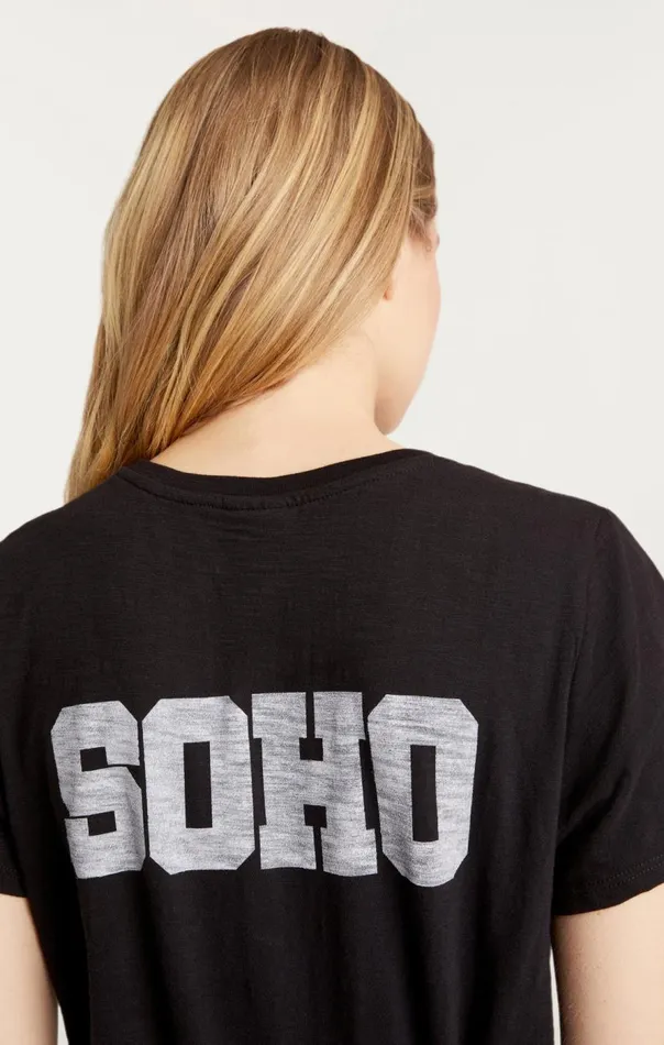 Cinq Sept Soho New York Tee Blackwhite Women Tees