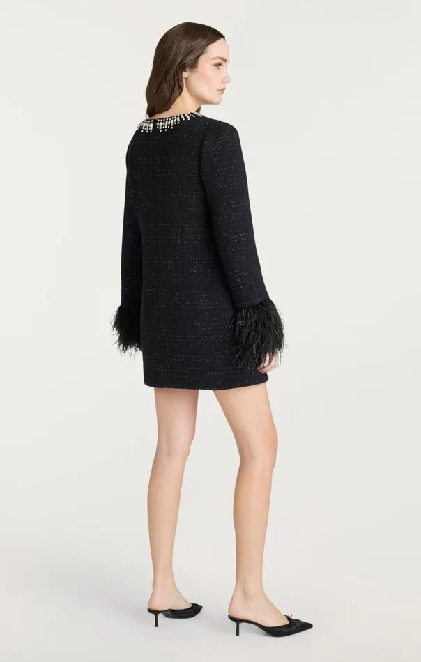 Cinq Sept Static Boucle Kas Dress Black Women Mini