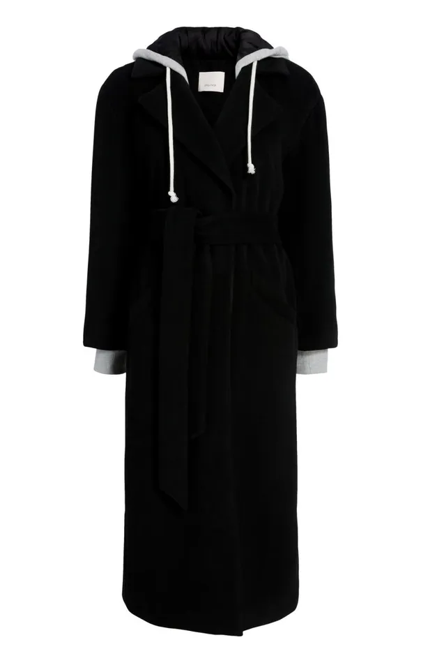 Cinq Sept Vander Coat Blackheathergrey Women Outerwear