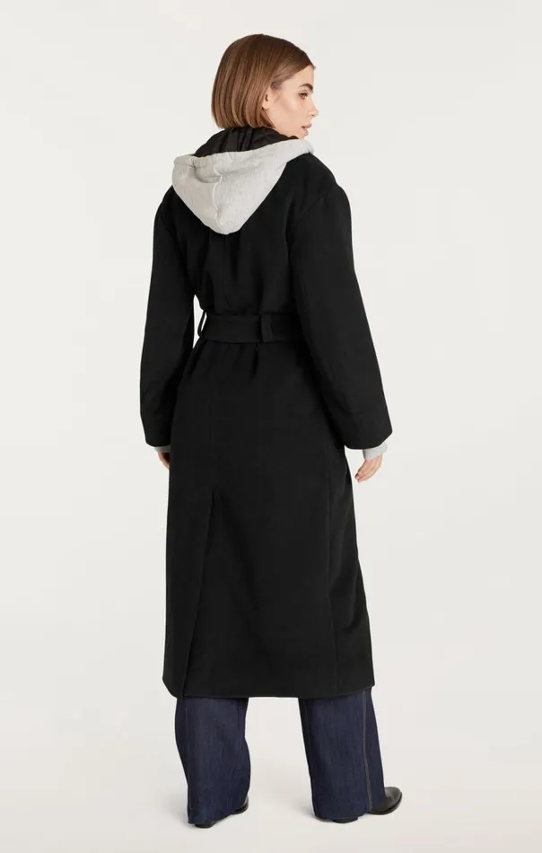 Cinq Sept Vander Coat Blackheathergrey Women Outerwear