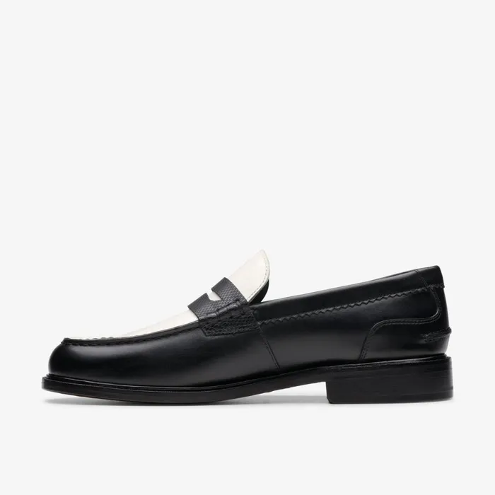 Clarks Black Shoes Craft James Lo Black Combination 8211 Men