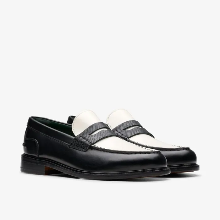 Clarks Black Shoes Craft James Lo Black Combination 8211 Men