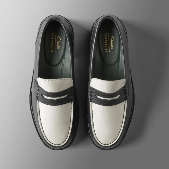 Clarks Black Shoes Craft James Lo Black Combination 8211 Men