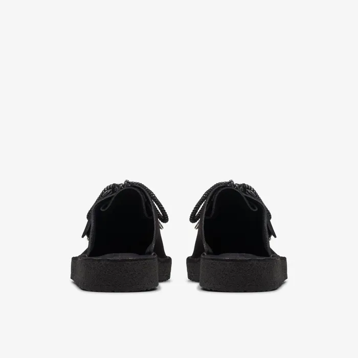 Clarks Black Shoes Desert Nomad Mule Blackblack 8211 Women