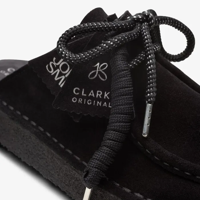 Clarks Black Shoes Desert Nomad Mule Blackblack 8211 Women