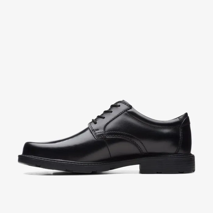 Clarks Black Shoes Kerton Lace Black Leather 8211 Men Clarks Black Shoes Kerton Lace Black Leather 8211 Men