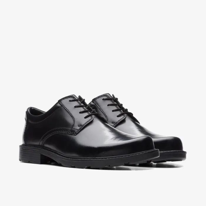 Clarks Black Shoes Kerton Lace Black Leather 8211 Men Clarks Black Shoes Kerton Lace Black Leather 8211 Men