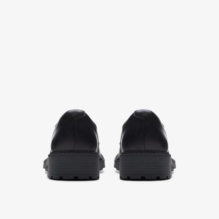 Clarks Black Shoes Orinoco 2 Penny Loafer Black Leather 8211 Women