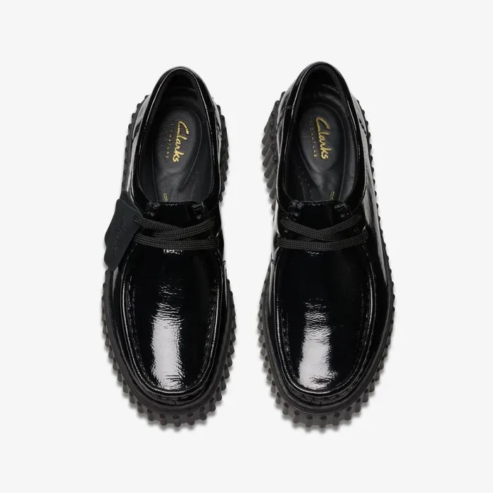 Clarks Black Shoes Torhill Bee Black Patent 8211 Women