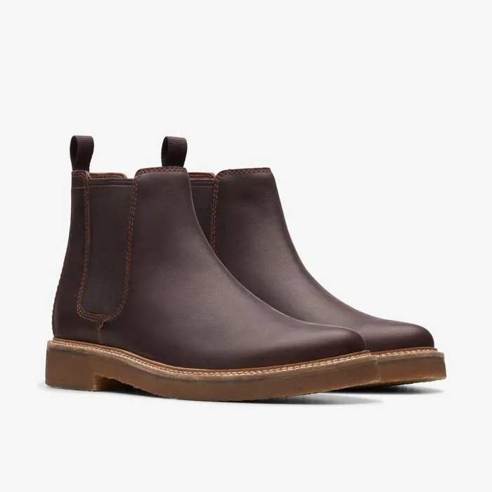 Clarks Chelsea Boots Clarkdale Easy Chelsea Boot Tan Leather 8211 Men